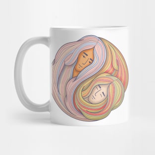 yin and yang Mug